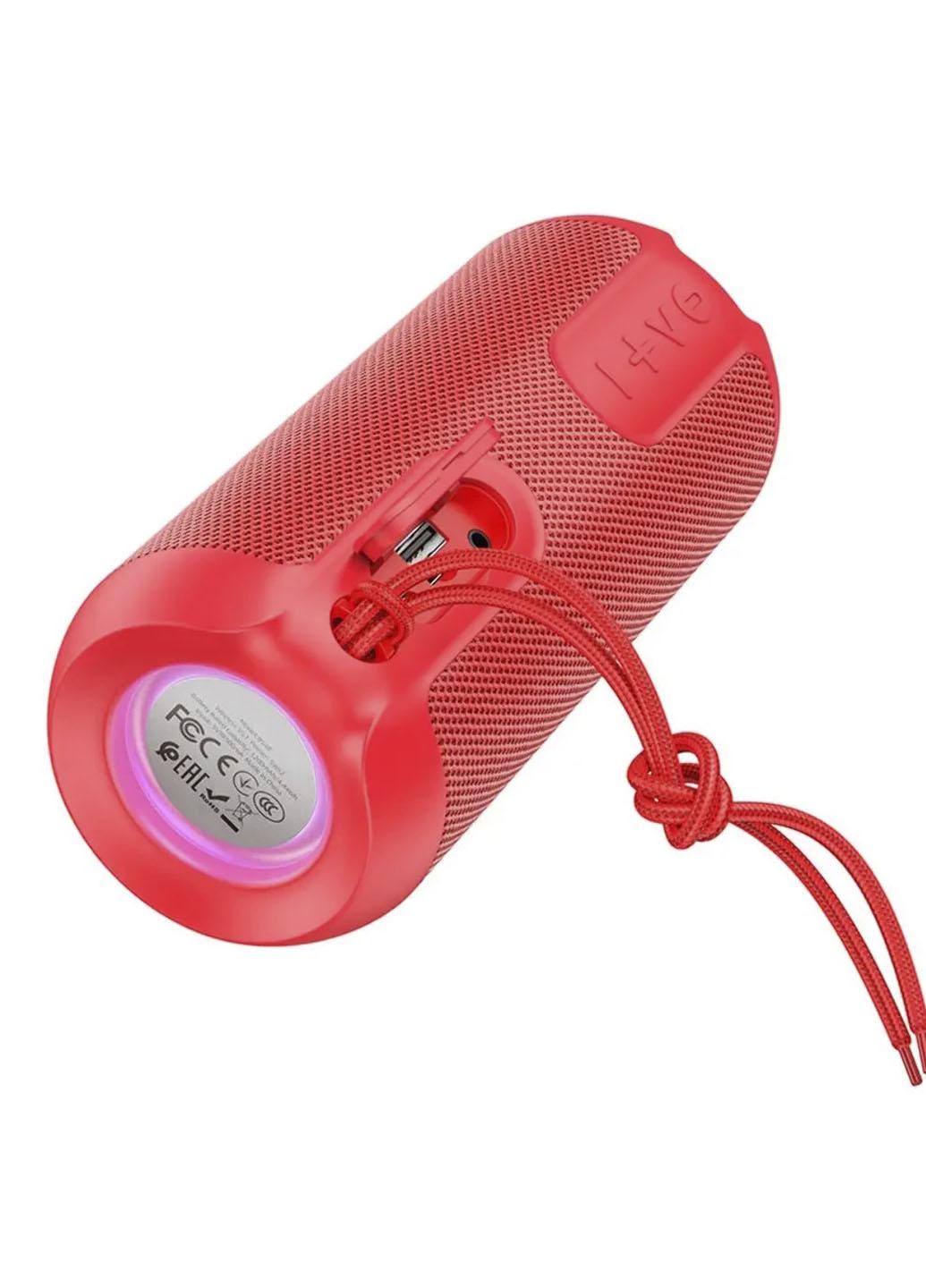 Колонка портативная Hoco BS48 TWS AUX беспроводная 5 W Красный (5W9445)