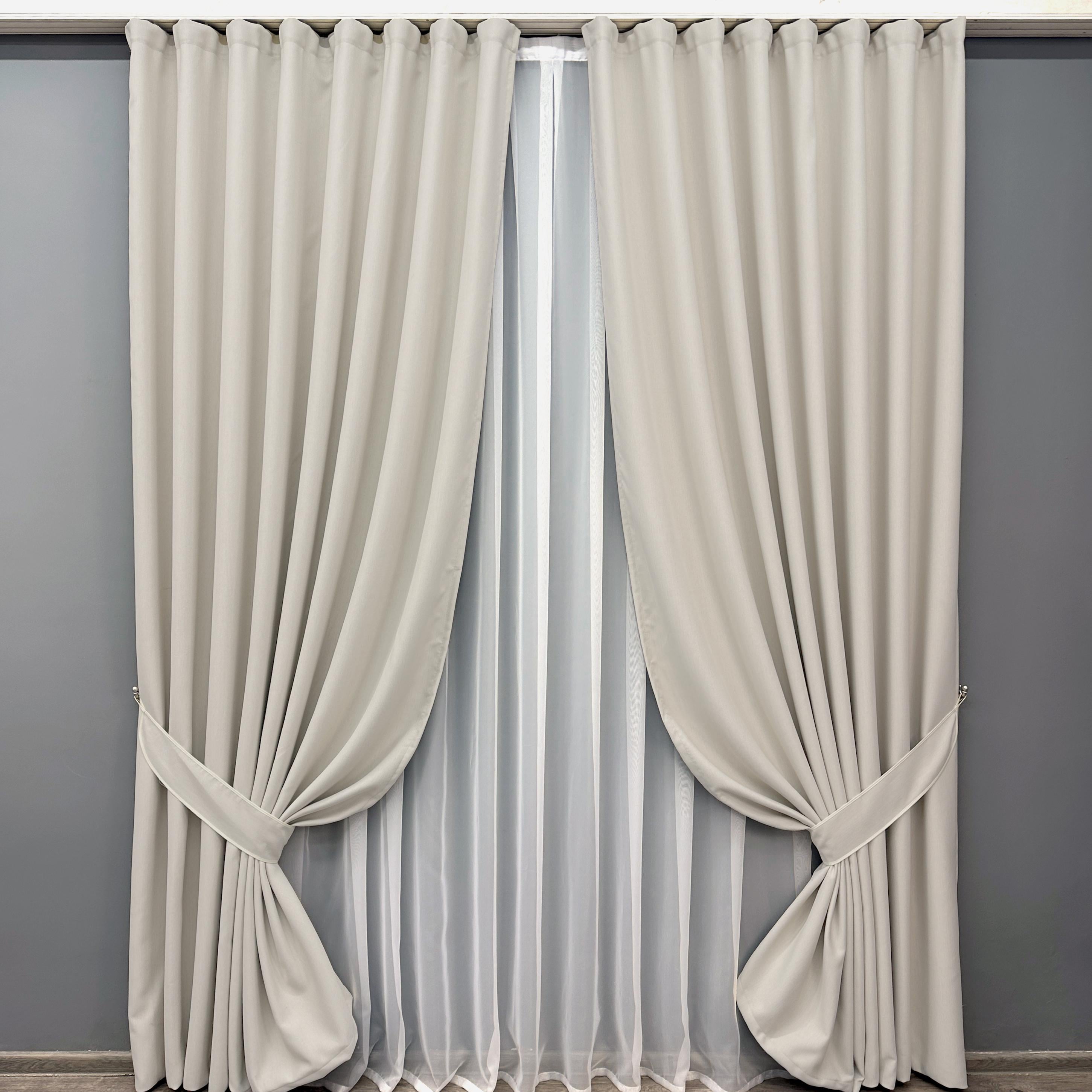 Комплект штор VR-Textil Scandi №1902ш блекаут двухсторонний 200х270 см 2 шт. Таш (32-261)