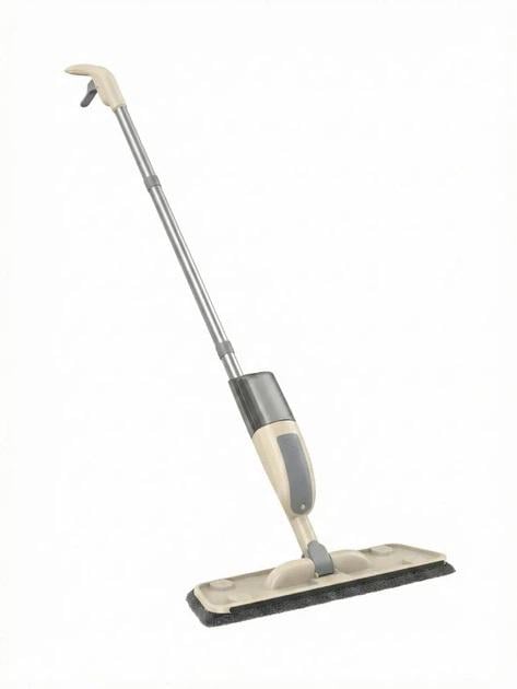 Швабра универсальная с распылителем для сухой и мокрой уборки Water Spray Mop с микрофиброй Бежевый (33520824) Швабра универсальная с распылителем для сухой и мокрой уборки Water Spray Mop с микрофиброй Бежевый (33520824)