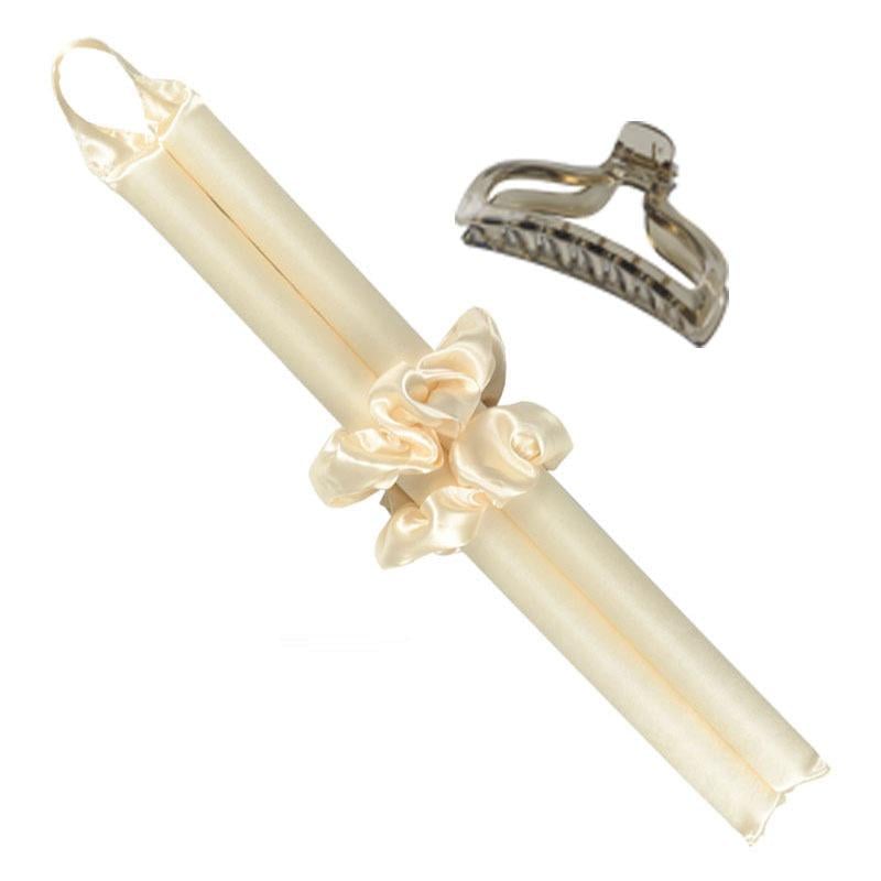 Бігуді для завивання волосся ANbeauty з крабиком Бежевий (AN0103173)