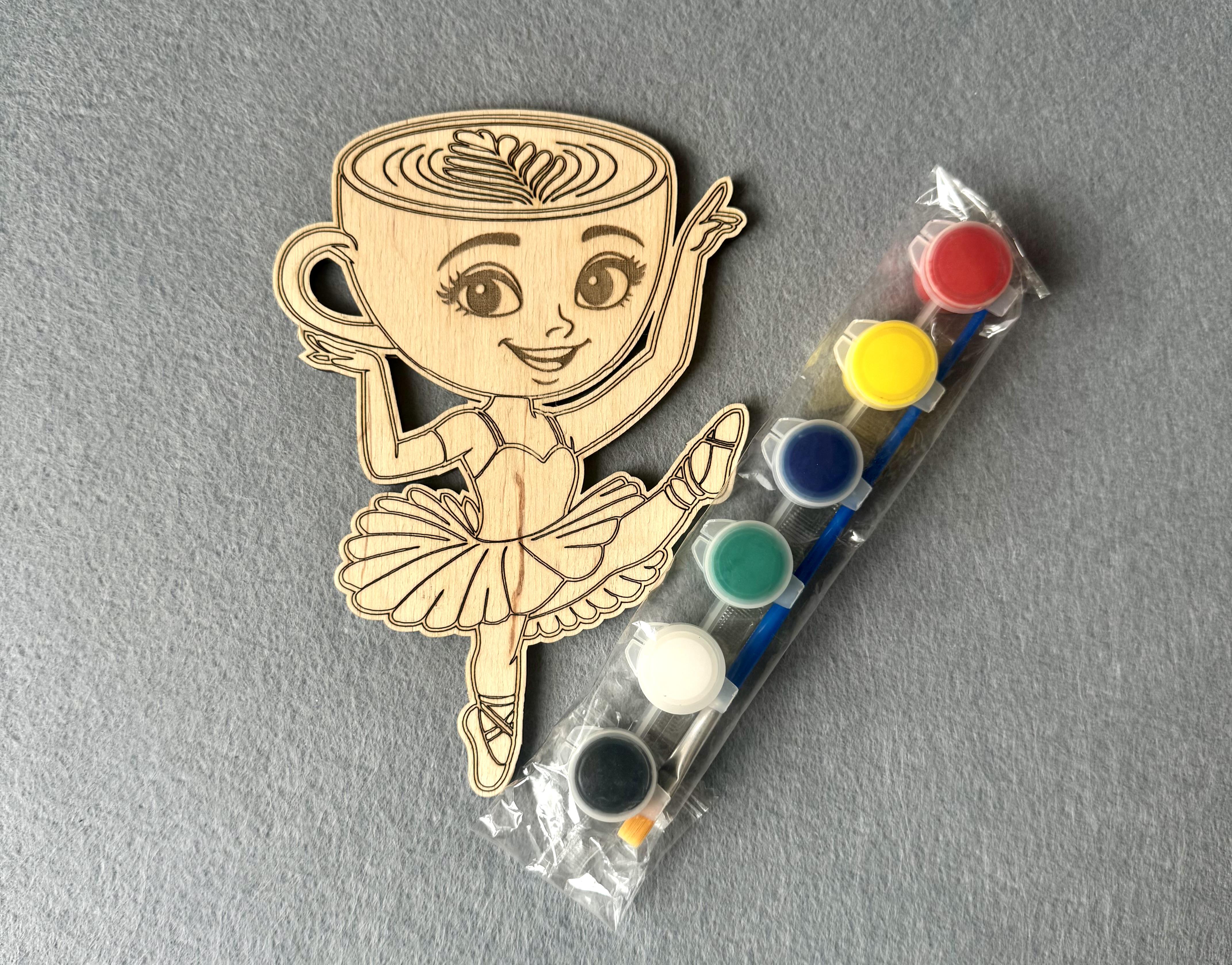 Розмальовка дерев'яна/набір для творчості # 26 (22203) Розмальовка дерев'яна/набір для творчості # 26 (22203)