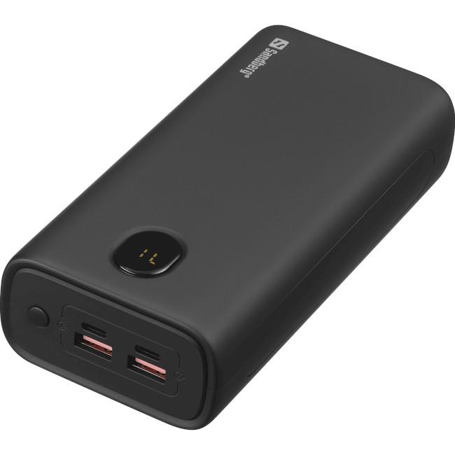 Повербанк Sandberg USB-C PD 20 Вт 30000 mAh Черный (420-68) - фото 2