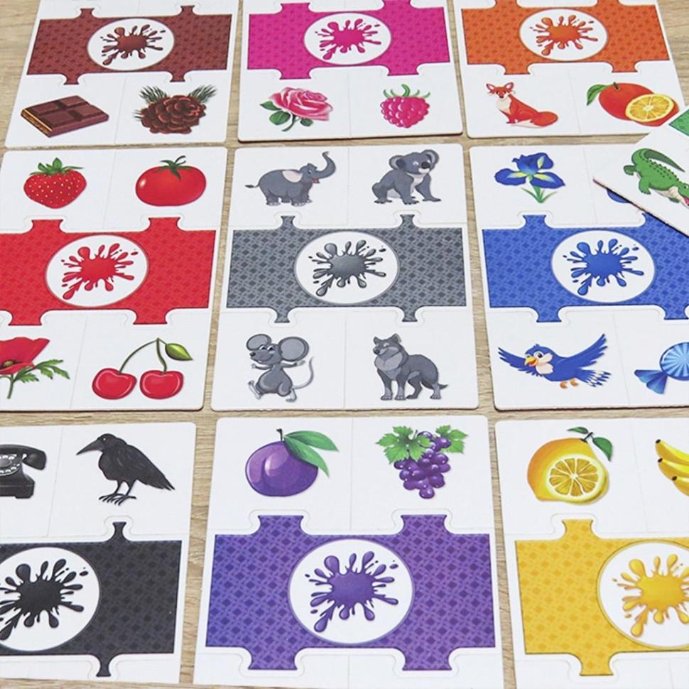 Дитяча розвиваюча гра-пазл ARTOS GAMES Кольори 0536ATS від 3х років (RLT18221) - фото 2