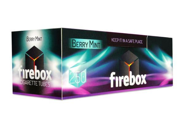 Сигаретные гильзы для табака Firebox 250 шт. Berry Mint