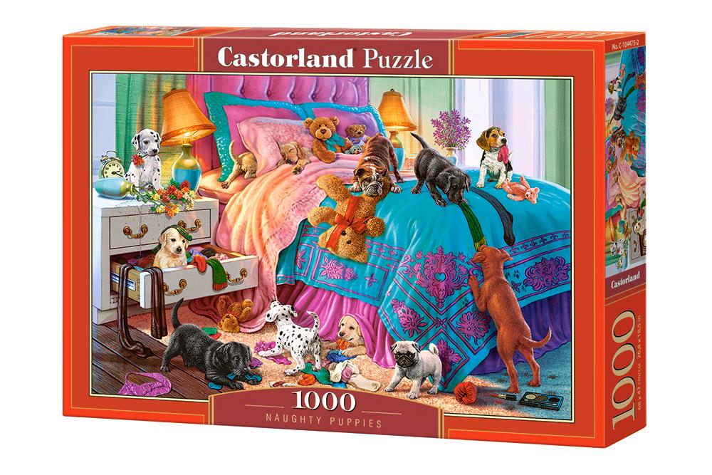 Пазли Castorland 1000 Неслухняні цуценята 68x47 см (MTT-103346)