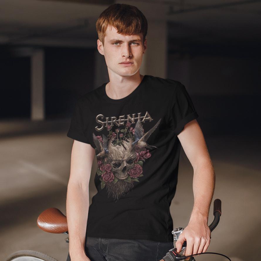 Футболка унисекс Sirenia Dim Days of Dolor North American Tour Shirt 4XL Черный (0000010364)