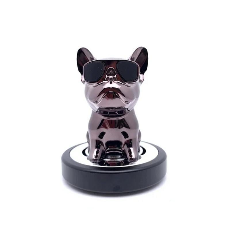 Ароматизатор автомобильный Бульдог с качающийся головой Черный (Leader-4488) - фото 4 Ароматизатор автомобильный Бульдог с качающийся головой Черный (Leader-4488) - фото 4