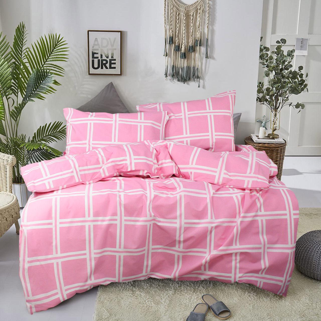 Простыня З0097 145x214 см Розовый/Белый (161300) Простыня З0097 145x214 см Розовый/Белый (161300)