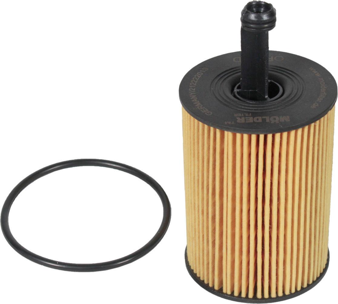 Фильтр масляный Molder VW T-5 с 03-09 г.в. 1.9TDI, 2.5TDI OFX78D 68001297AA/1118184/1250679/MN980125/045115466