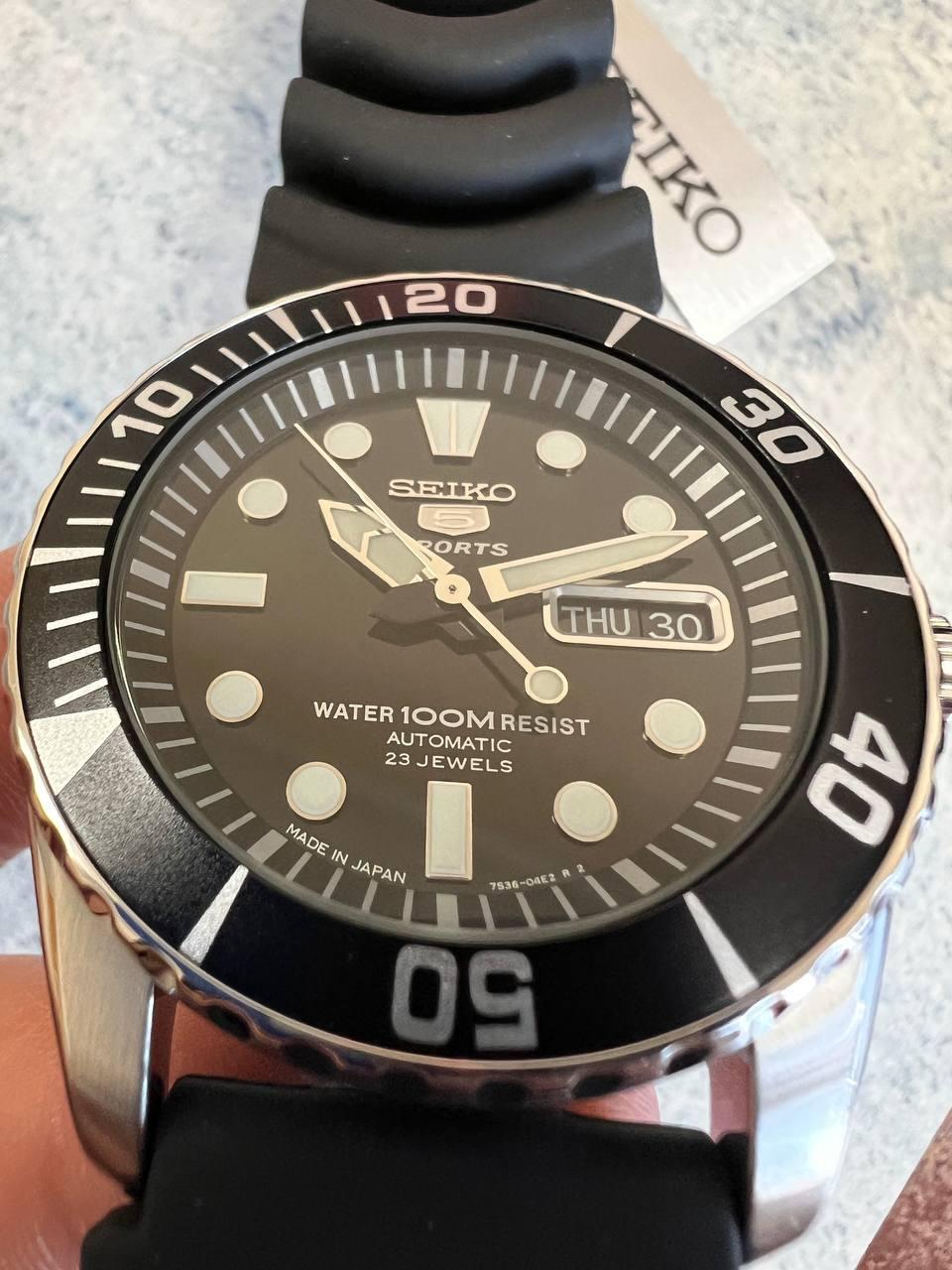 Наручные часы мужские Seiko SNZF17J2 Automatic (573014872) - фото 6 Наручные часы мужские Seiko SNZF17J2 Automatic (573014872) - фото 6