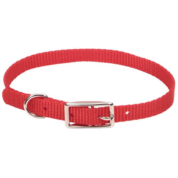 Ошейник для собак Coastal Nylon Web 1х30 см Красный