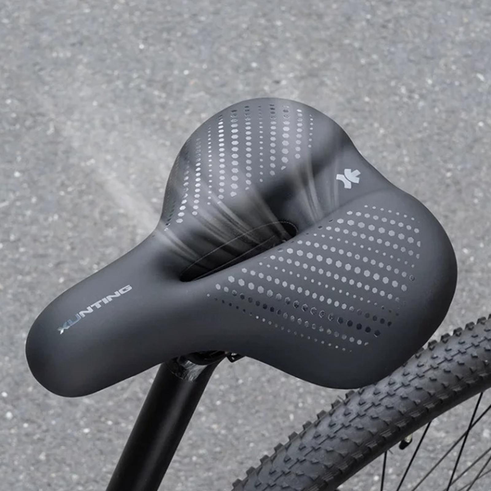 Сідло для велосипеда ергономічне XunTing SAD-9774 Чорний (XT-SAD9774-7014) - фото 5 Сідло для велосипеда ергономічне XunTing SAD-9774 Чорний (XT-SAD9774-7014) - фото 5