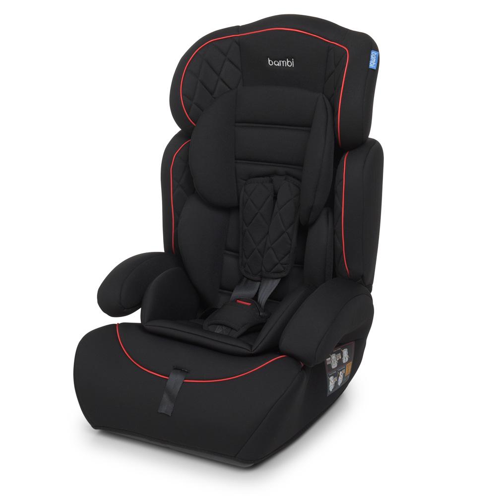 Автокресло Bambi M 3546 9-36 кг Black (48992)