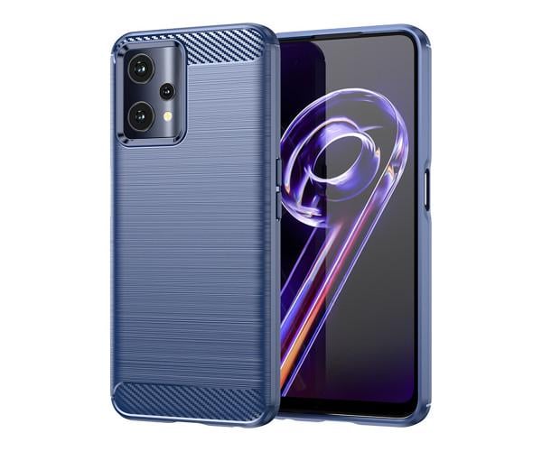 Чохол накладка Polished Carbon для Realme C31 Синій