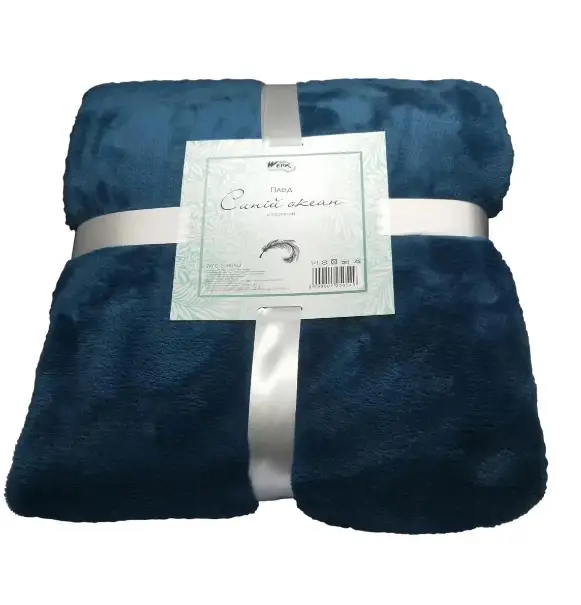 Плед Werk Синий океан WFB-4400BO 200х220 см Синий (8-6-4624460) Плед Werk Синий океан WFB-4400BO 200х220 см Синий (8-6-4624460)