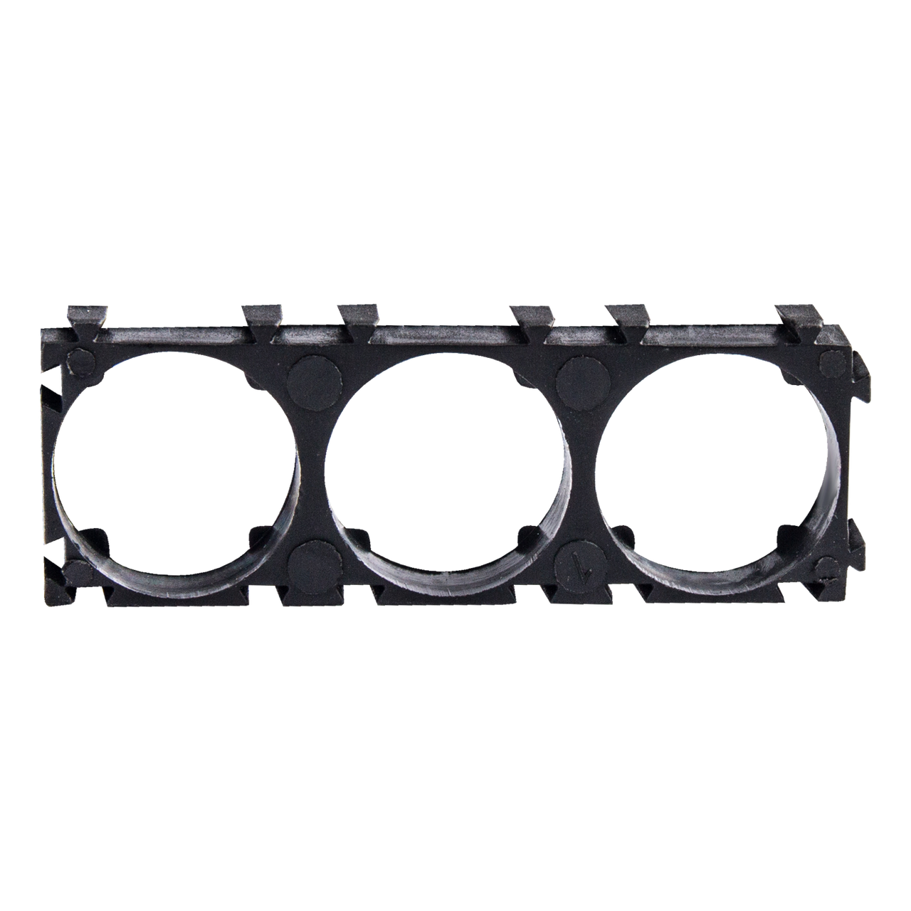 Держатель кронштейн аккумуляторного блока 18650 1х3 3 шт.