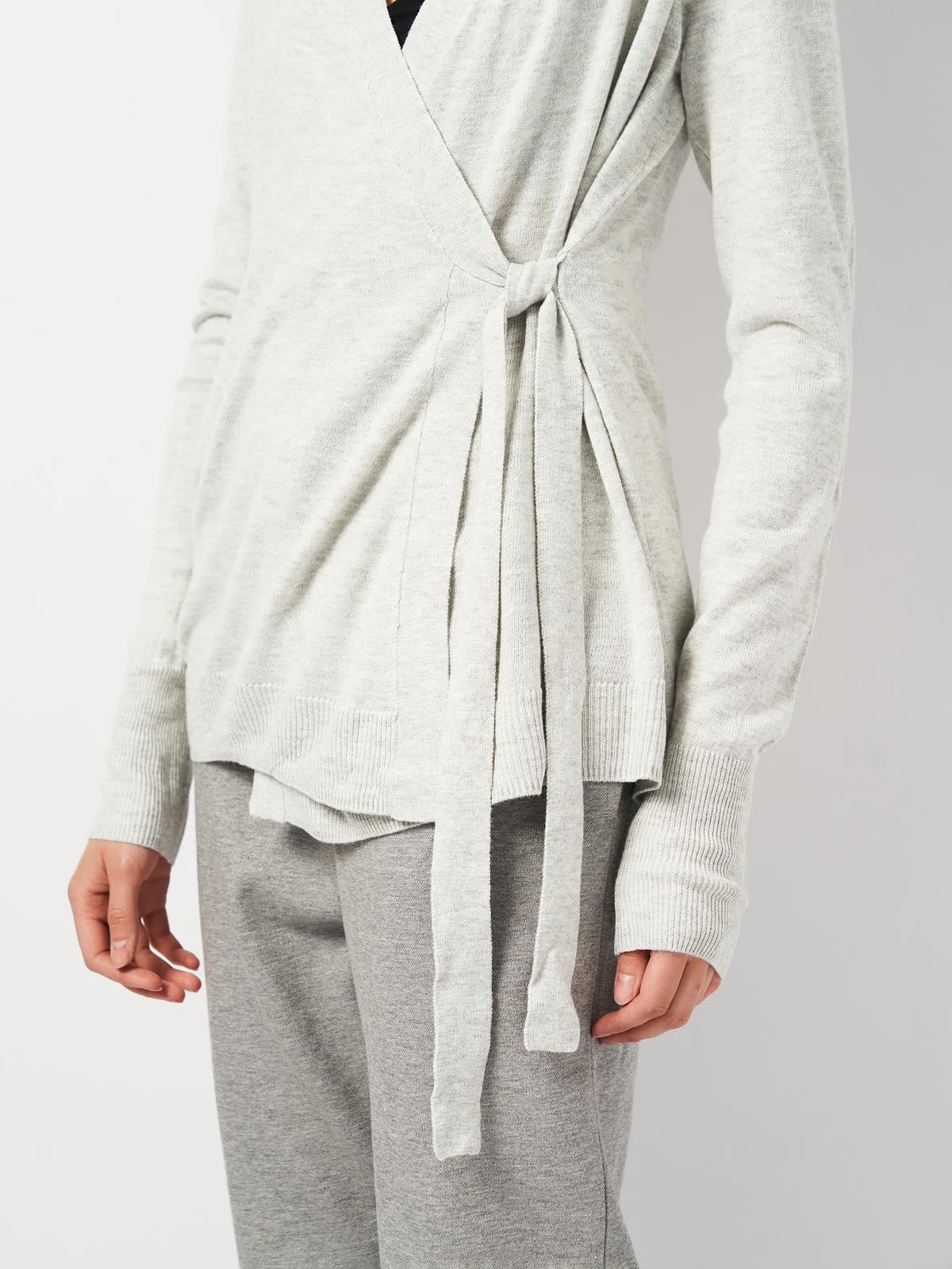 Кардиган M Светло-серый (2001039ral) - фото 4