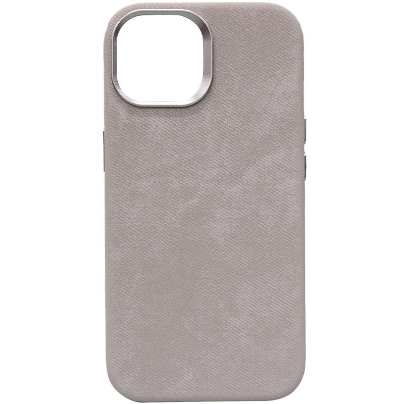 Противоударный чехол Denim with MagSafe для Apple iPhone 14 Pro (6.1") Gray