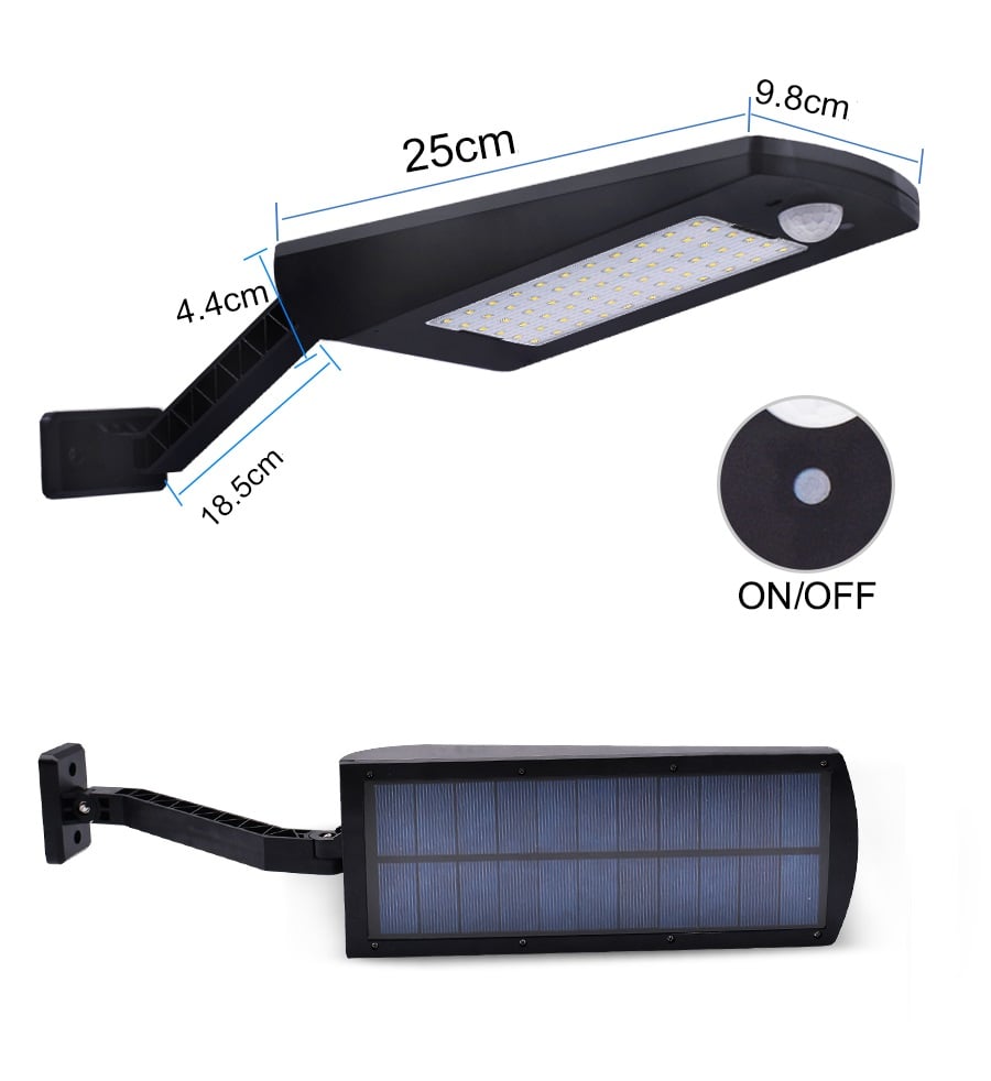 Светильник на солнечной батарее Free Sea 48 с датчиком движения (1496005) - фото 5 Светильник на солнечной батарее Free Sea 48 с датчиком движения (1496005) - фото 5