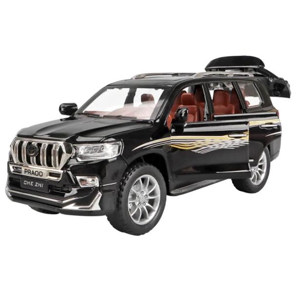 Коллекционная машинка-моделька Toyota Prado Land Cruiser 1:24 Черный (59247)