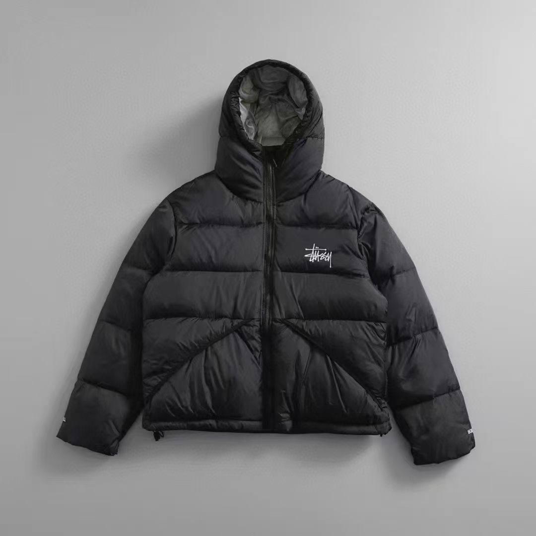 Пуховик Stussy Down Parka Micro Ripstop Чорний (2418476458) - фото 6