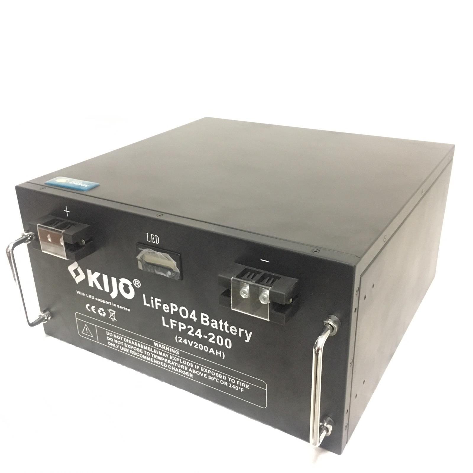 Аккумулятор литиевый Kijo Battery FePO4-24V200Ah
