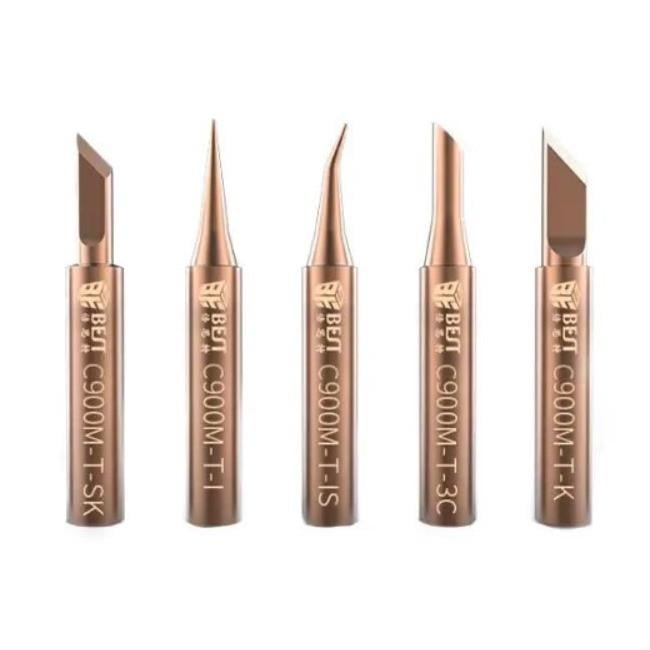 Набор паяльных жал медных 5 шт. Best C900M-T (020107)