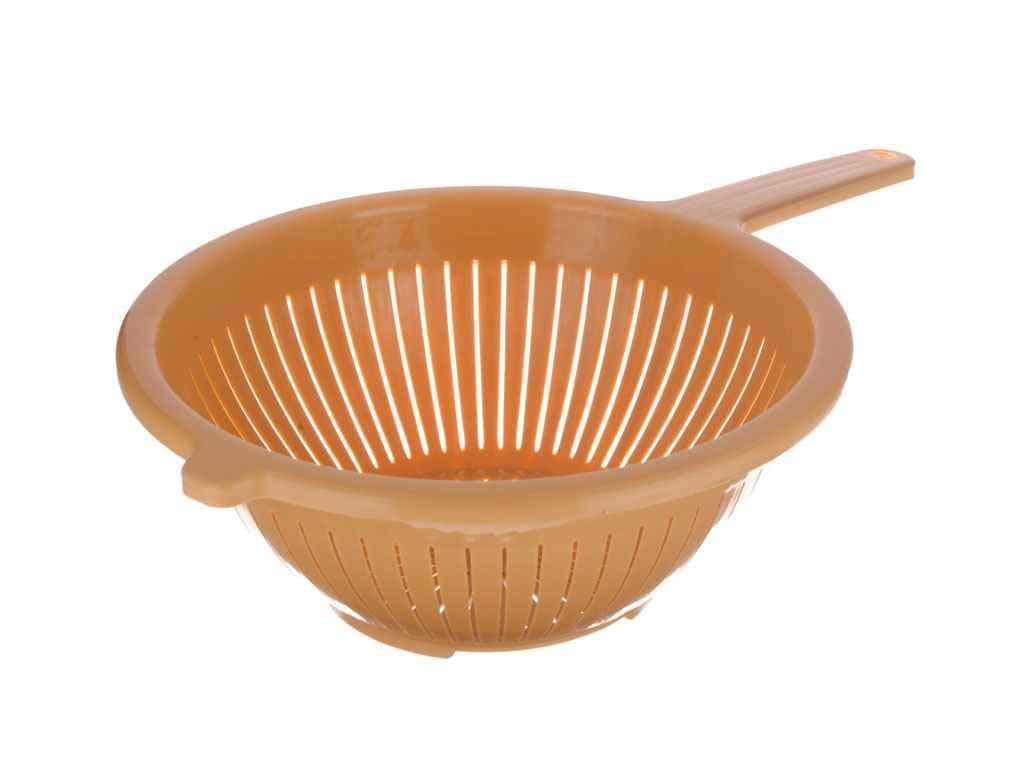 Друшляк Консенсус з ручкою 22 см Бежевий (224384) Друшляк Консенсус з ручкою 22 см Бежевий (224384)