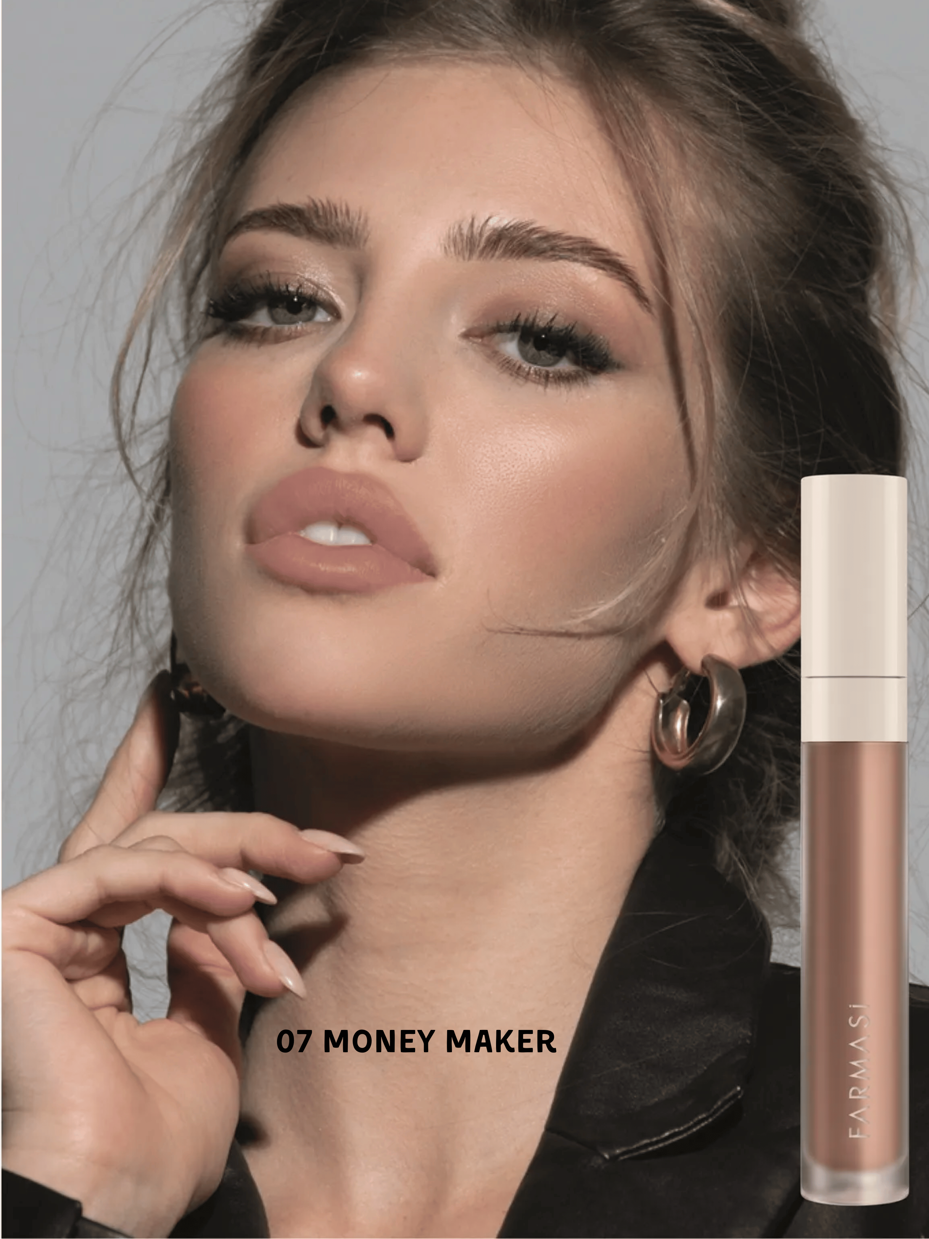 Помада жидкая матовая Farmasi 07 Money Maker 4 г (77627833) - фото 5 Помада жидкая матовая Farmasi 07 Money Maker 4 г (77627833) - фото 5