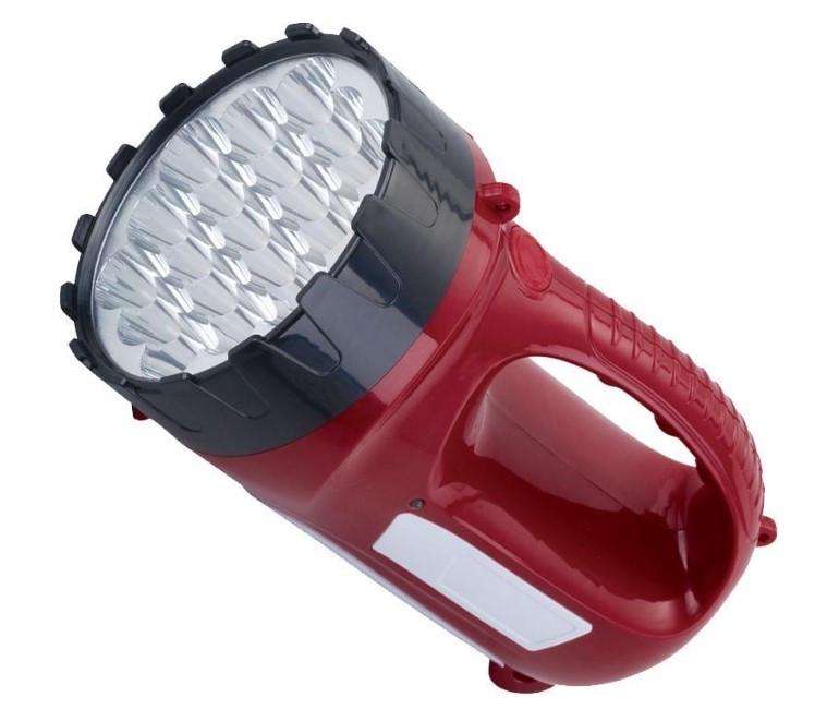 Фонарь аккумуляторный Stenson ME-4521 19/15LED Черно-красный (d63bd88b)