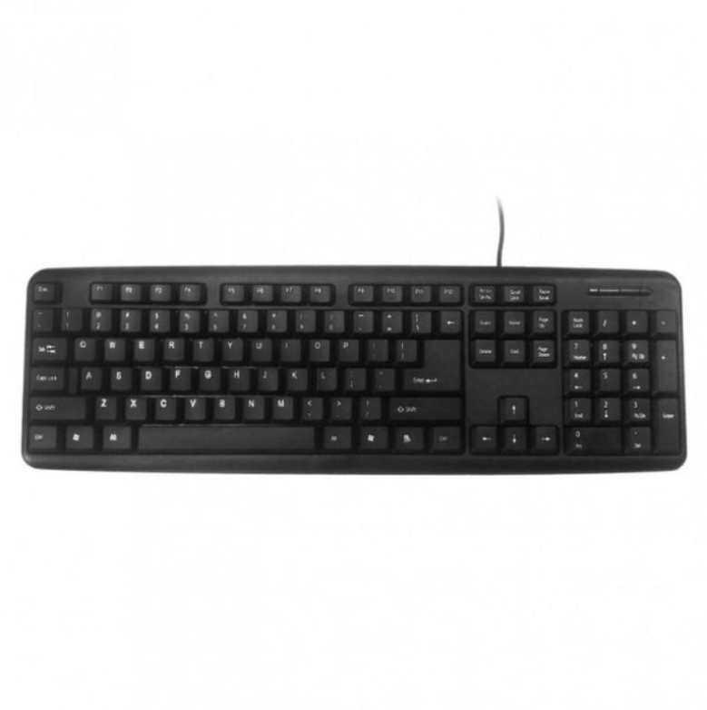 Клавиатура Keyboard TC-01 X1 K107 бесшумная Черный (НФ-00007551)