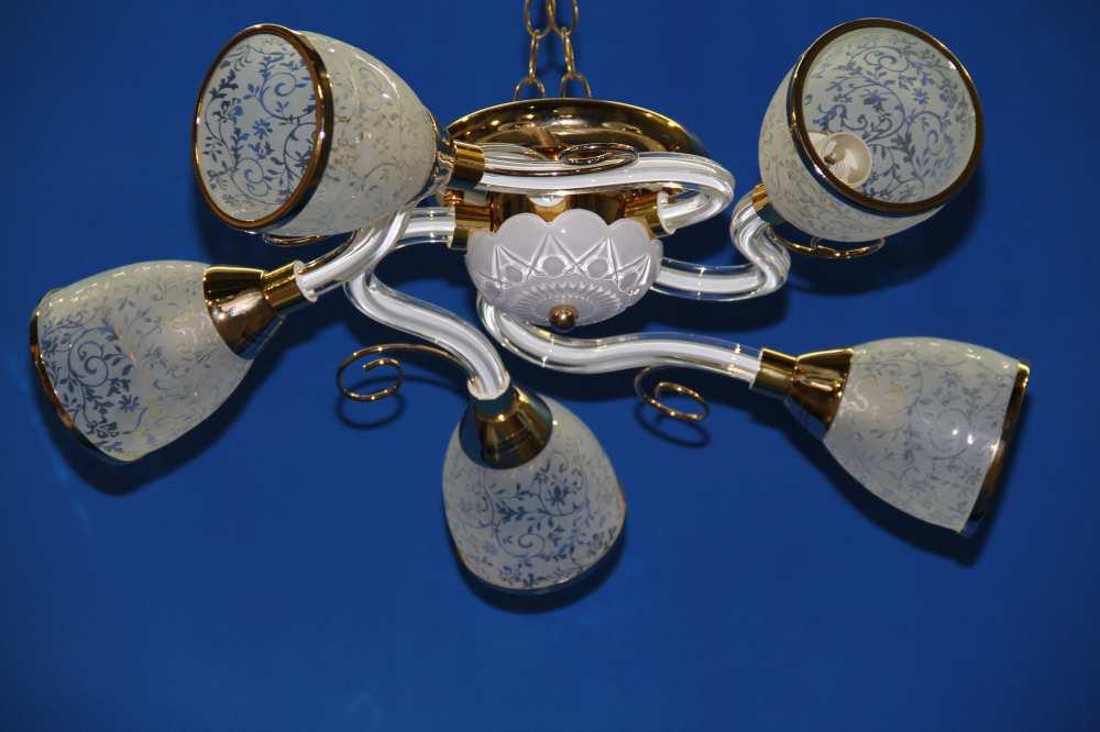 Люстра с плафонами Ray L11302/5 (IR006060)