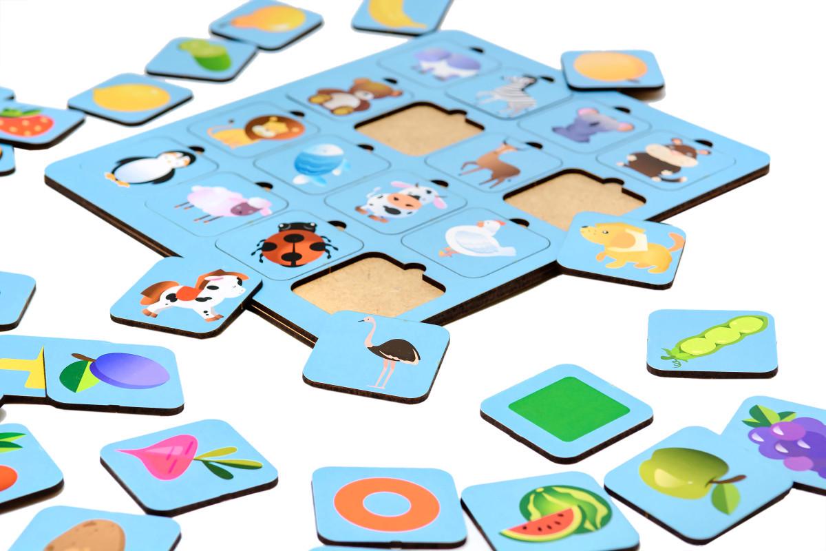 Сортер-пазл Дерев'яний Для Дітей PuzzleOK Комбінації - фото 5 Сортер-пазл Дерев'яний Для Дітей PuzzleOK Комбінації - фото 5