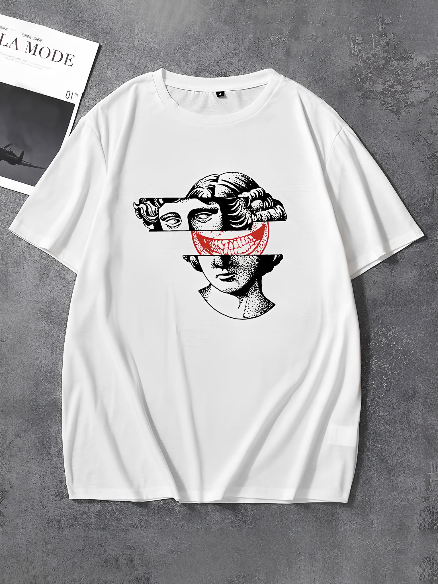 Футболка з ДТФ-принтом 57-532 S Білий (42513)