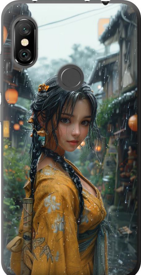 Чохол на Xiaomi Redmi Note 6 Pro Anime-girl (6133u-1551-42517)