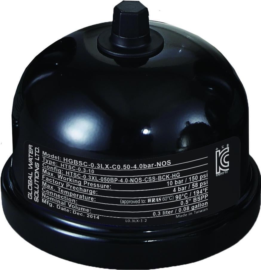 Компенсатор гидроудара GWS Hydroguard 0,3 л (HGBSC-0.3LX)