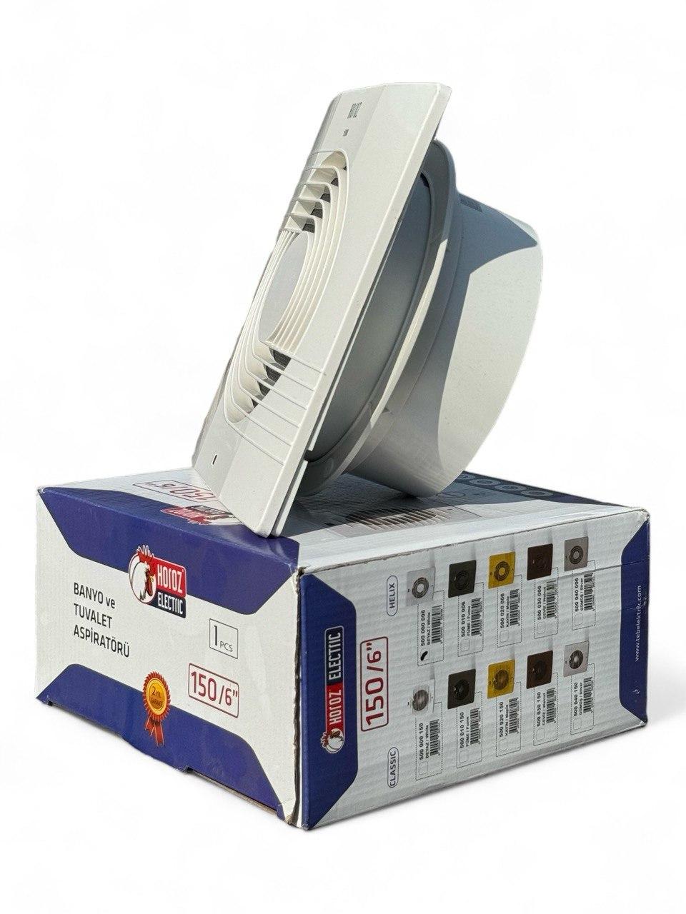 Вентилятор HOROZ ELECTRIC 20 Вт 150 мм (500-000-006) - фото 2 Вентилятор HOROZ ELECTRIC 20 Вт 150 мм (500-000-006) - фото 2