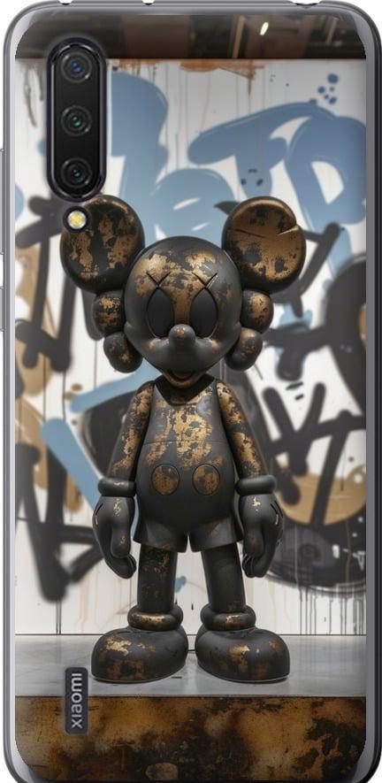 Чехол на Xiaomi Mi 9 Lite Bronze kaws v2 (6098u-1834-42517)