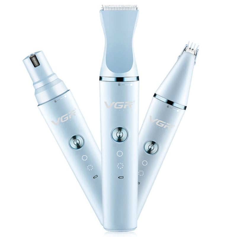 Тример для стрижки тварин VGR V-205 бездротовий акумуляторний Блакитний (GR-04988) - фото 2 Тример для стрижки тварин VGR V-205 бездротовий акумуляторний Блакитний (GR-04988) - фото 2