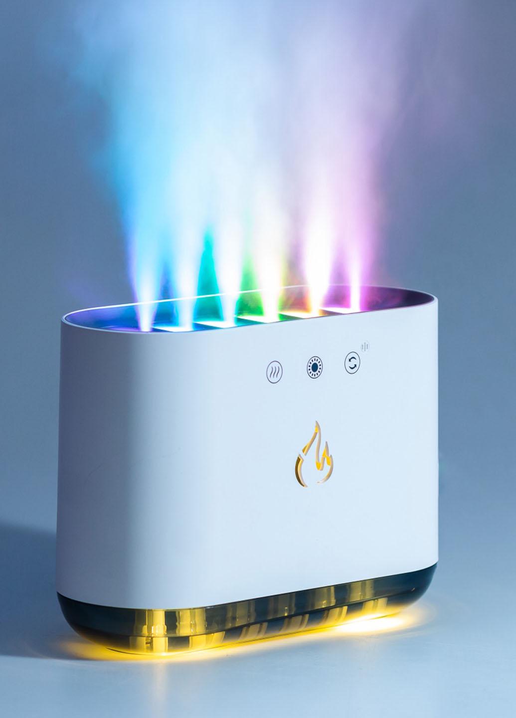 Зволожувач ультразвуковий з RGB-підсвічуванням Pickup Dynamic Humidifier з синхронізацією та музикою 900 мл Білий (6257L) - фото 9