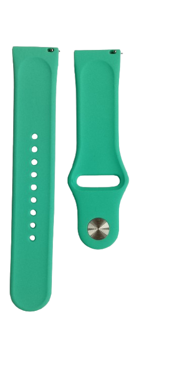 Ремешок для часов силиконовый 175х22 мм Spearmint green (3796) Ремешок для часов силиконовый 175х22 мм Spearmint green (3796)