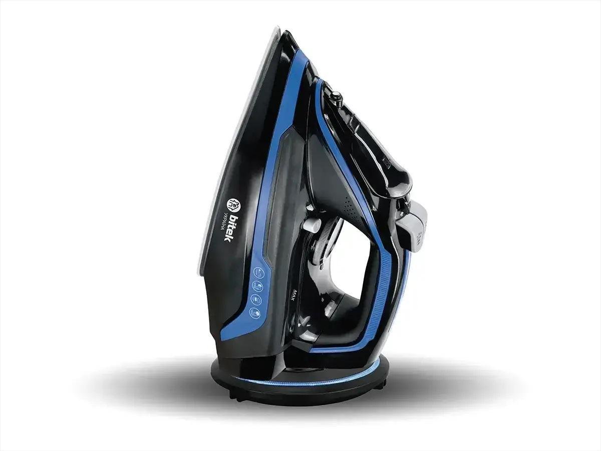 Утюг паровой BITEK BT-1297B 3000 Вт с беспроводной базой 300 мл Черный (0154) - фото 2 Утюг паровой BITEK BT-1297B 3000 Вт с беспроводной базой 300 мл Черный (0154) - фото 2