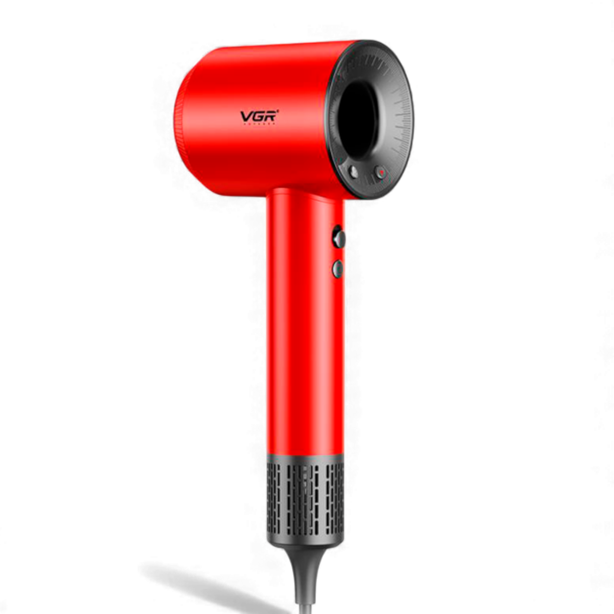 Фен профессиональный VGR V-445Red 1600 Вт BLDC-мотор 4 температурные режимы 3 скорости (12597)