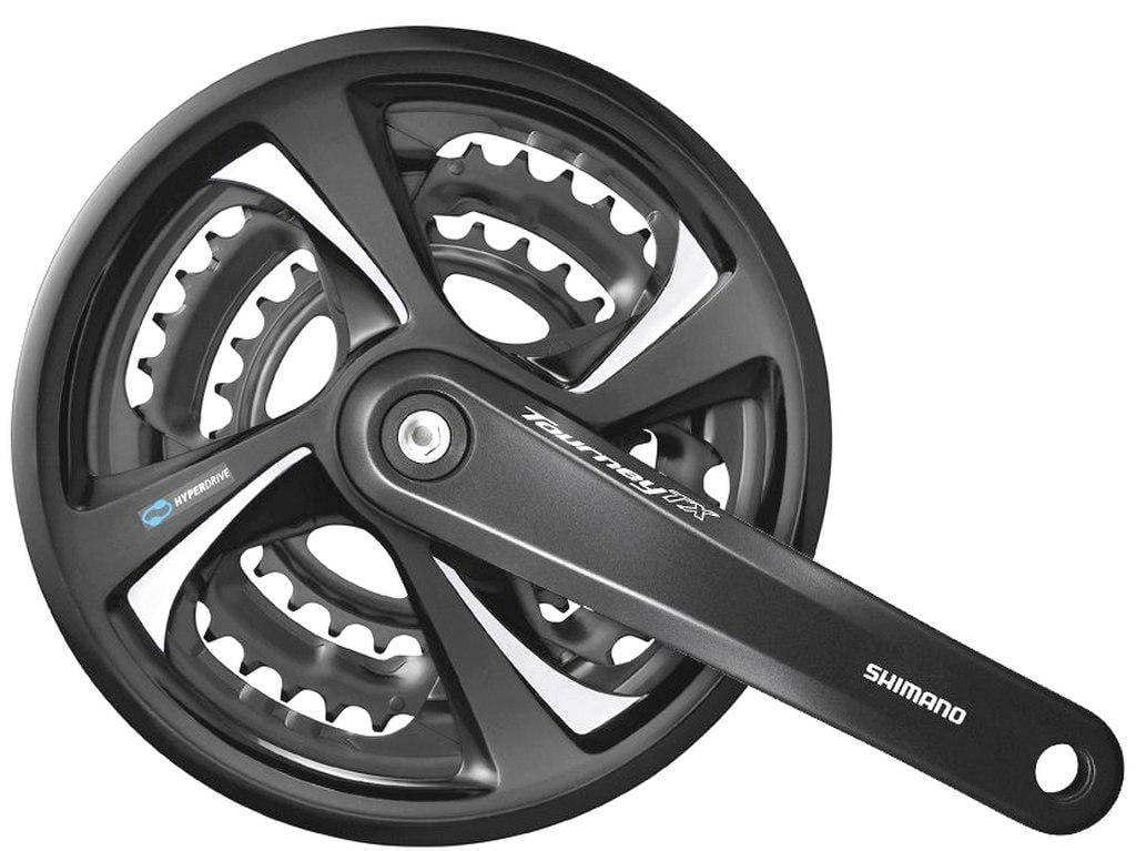 Набiр шатунів Shimano FC-TX801 42х32х22 T під квадрат з захистом (0000288)