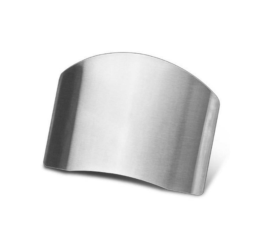 Накладка для пальцев кухонная против порезов металлическая с регулируемым размером (R9483)