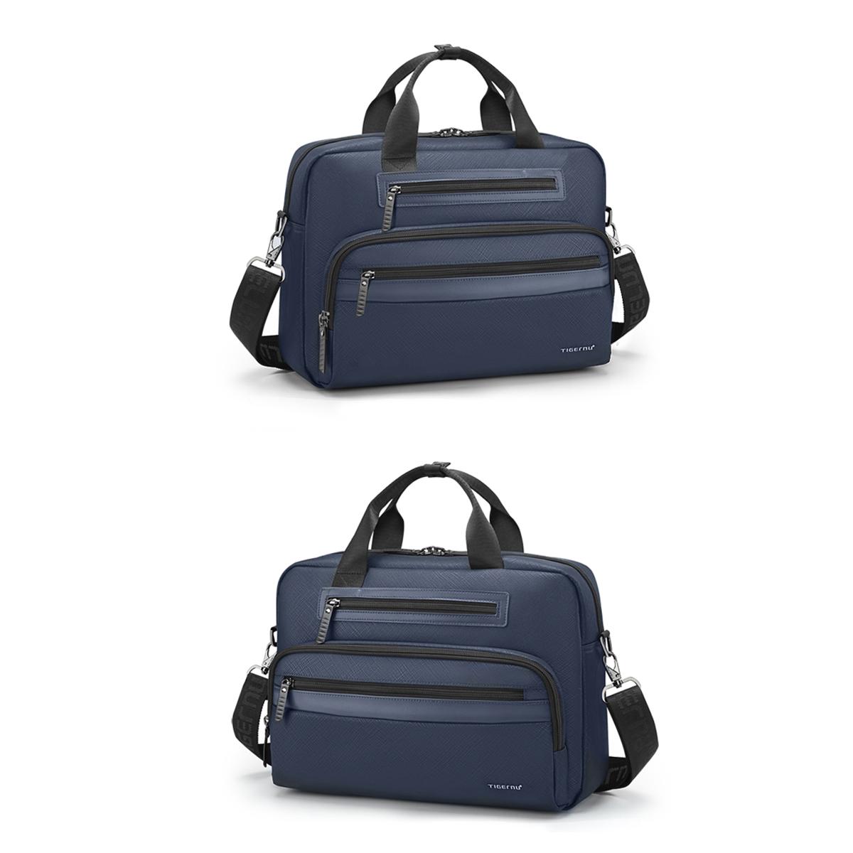 Сумка дорожня Tigernu T-L5207 для ноутбука до 14,1" 11 л Синій (TGN-T-L5207-2618) - фото 8 Сумка дорожня Tigernu T-L5207 для ноутбука до 14,1" 11 л Синій (TGN-T-L5207-2618) - фото 8