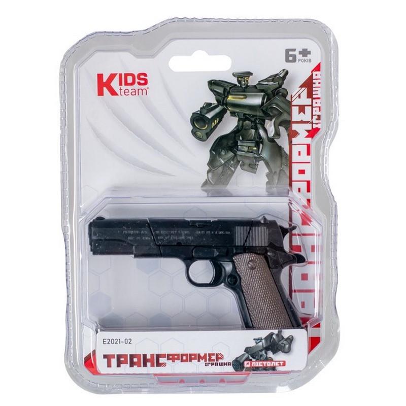 Трансформер игрушечный Kids Team Пистолет Черный (IM-176-M-919)