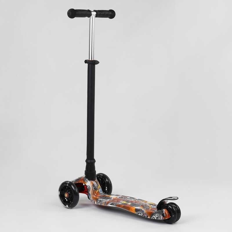 Самокат Best Scooter А 25776/779-1537 MAXI 4 колеса PU d 12 см