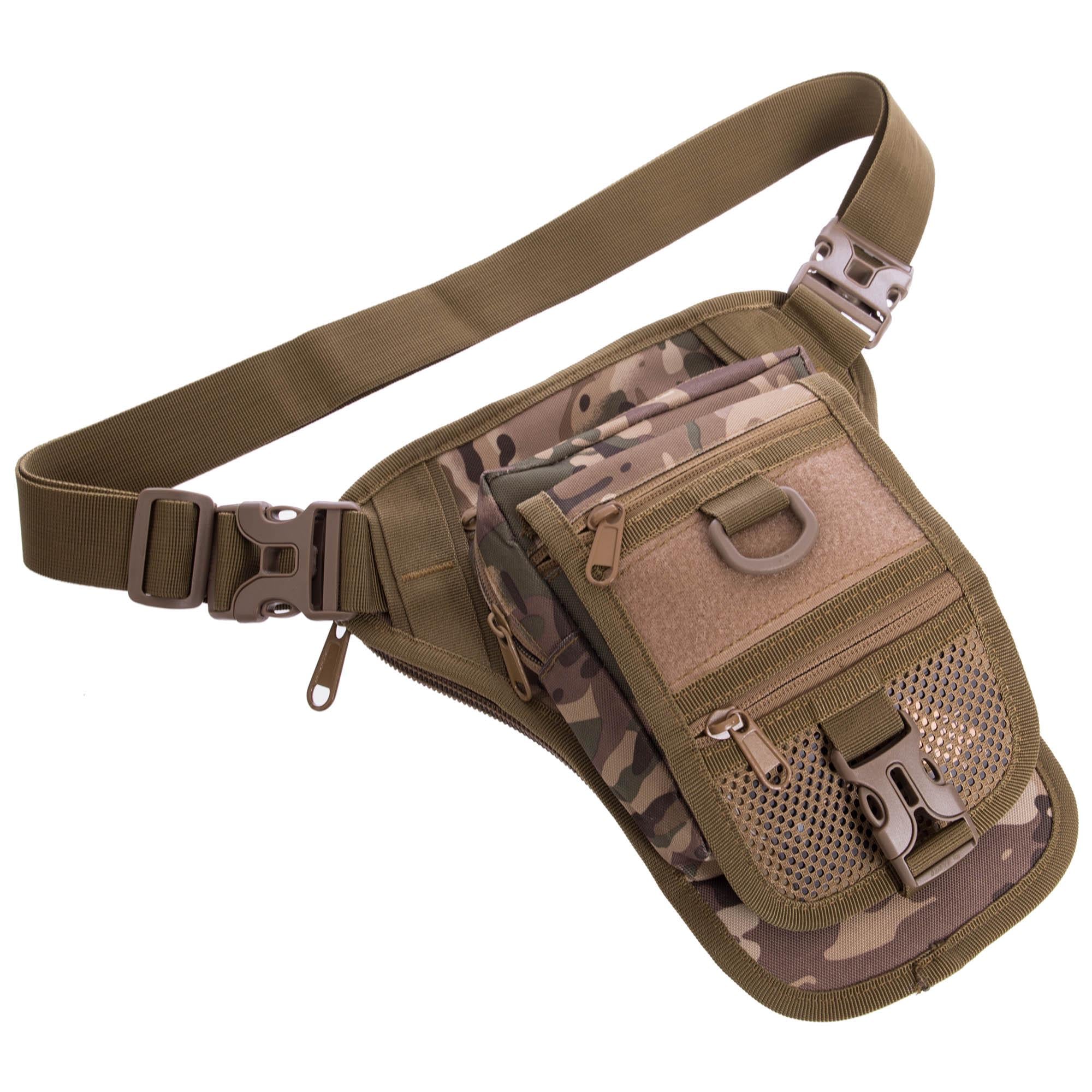 Сумка на бедро SILVER KNIGHT Камуфляж Multicam (TY-176)