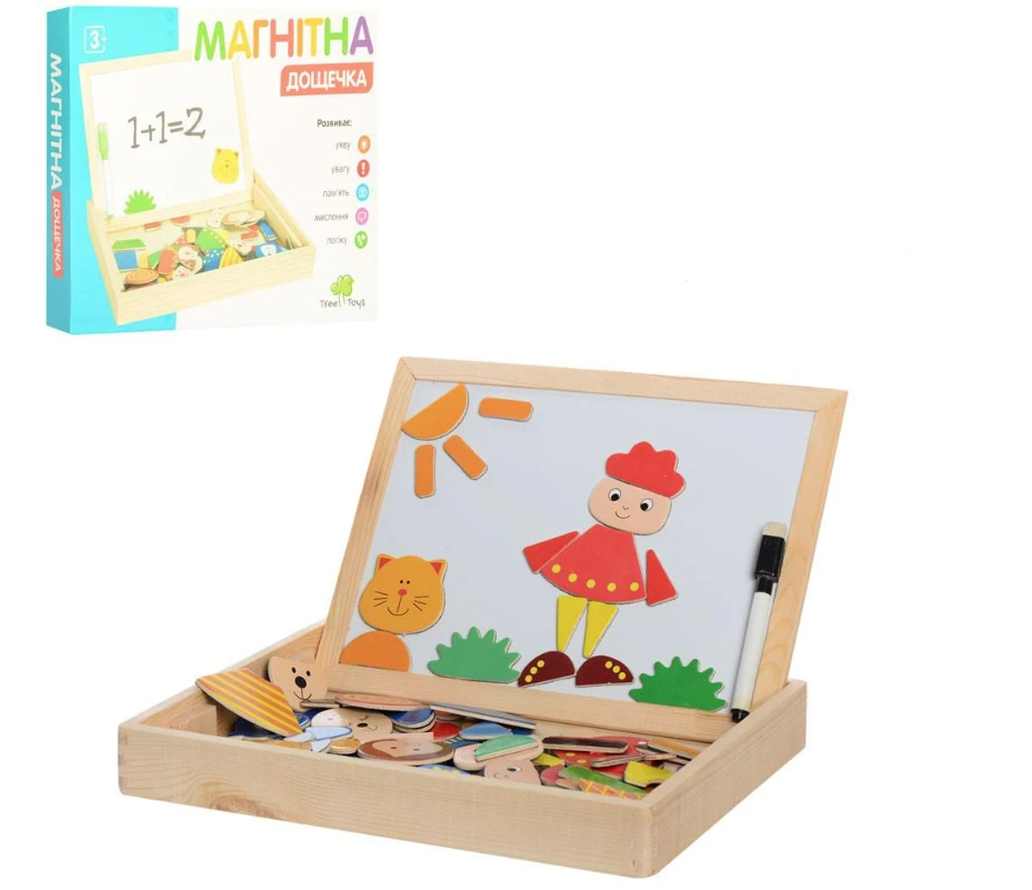 Іграшка дерев'яна TREE TOYS Дошка Різнокольоровий (MD 0693)